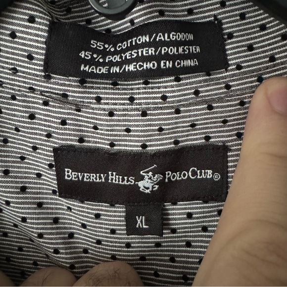 Beverly Hills Polo Club Men’s Dress Shirt - XL $28 - Picture 3 of 6